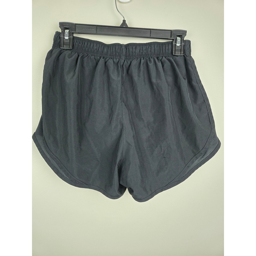 Nike Dri-FIT Women Running Shorts Black Mesh Trim Athletic Gym Workout Size‎ M - Picture 4 of 10